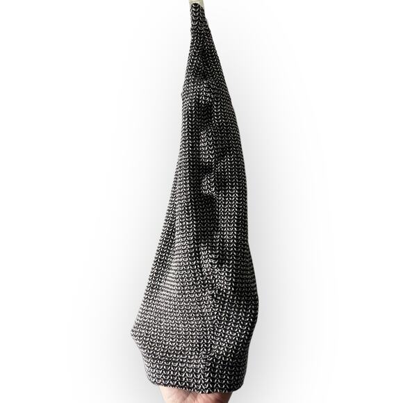 St. John Collection Vintage Y2k Brown & Beige Stretch Knit Mini Skirt Size 4 - Picture 6 of 12